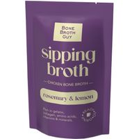 Bone Broth Guy Sipping Chicken Broth - Rosemary & Lemon 